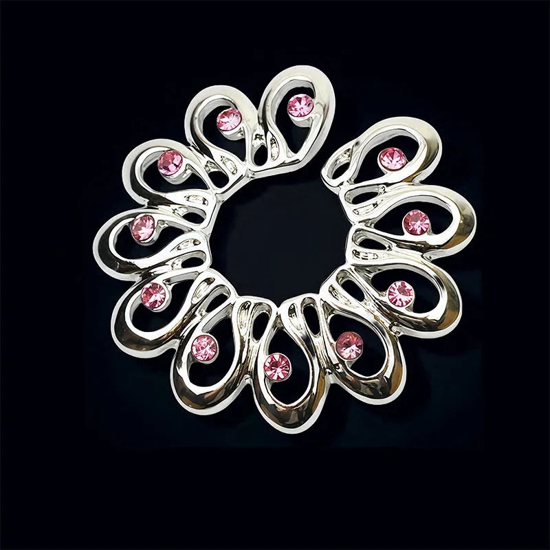 Peacock Feather Petal Nipple Ring - image 4