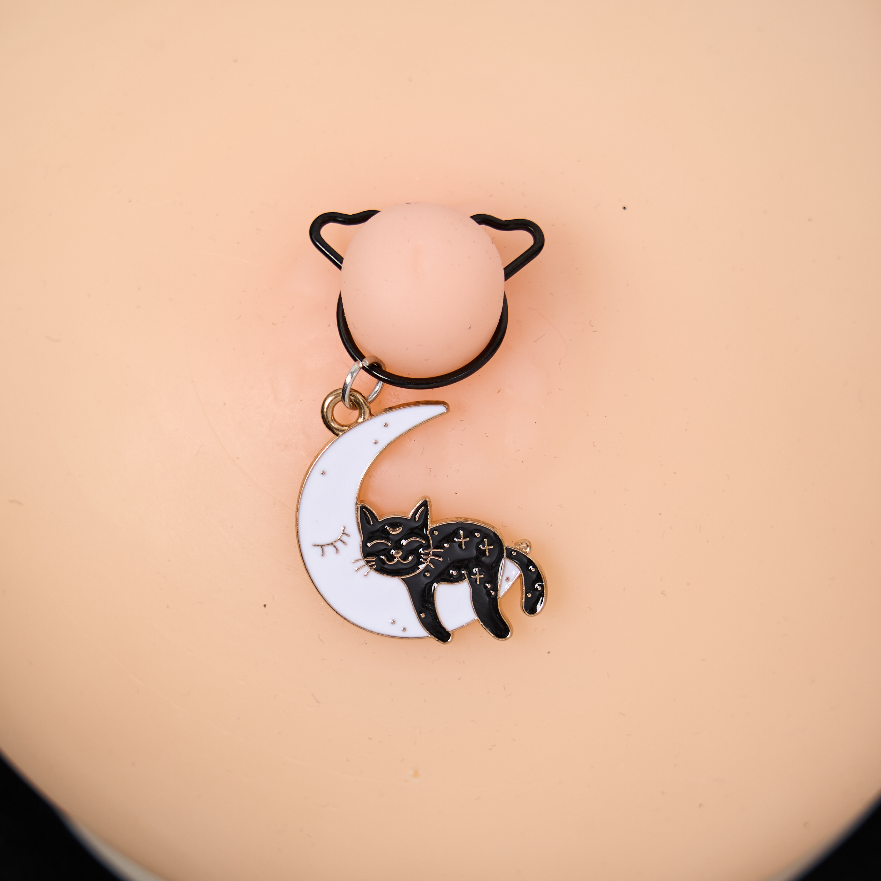 Cat Moon Charm Nipple Clamp Adjustable Lingerie Accessories - image 1