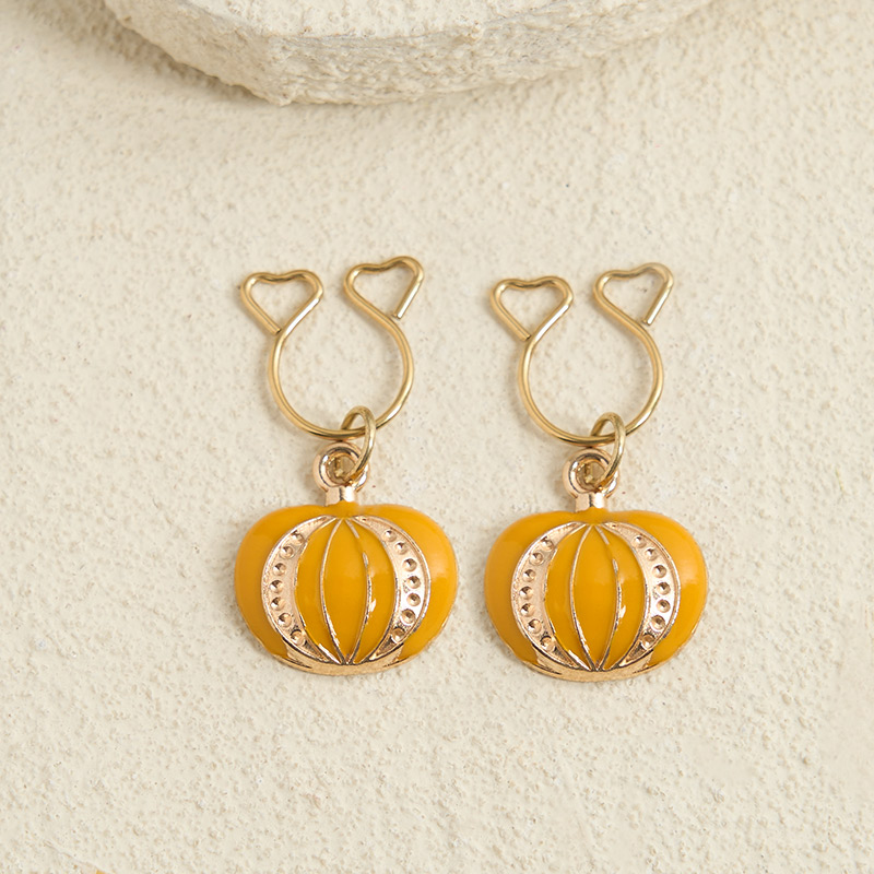 Pumpkin Adjustable Nipple Clamp SM Accessories - Yellow - 2 pack (one pair) - image 1