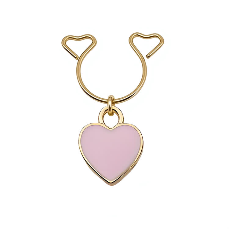 Pink Winged Heart Adjustable Nipple Clamp SM Accessories - Pink D - 2 pack (one pair) - image 4