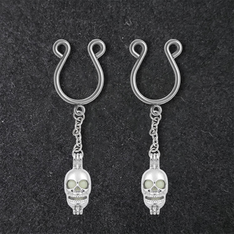 Skull Glow Adjustable Nipple Clamp SM Accessories - image 8
