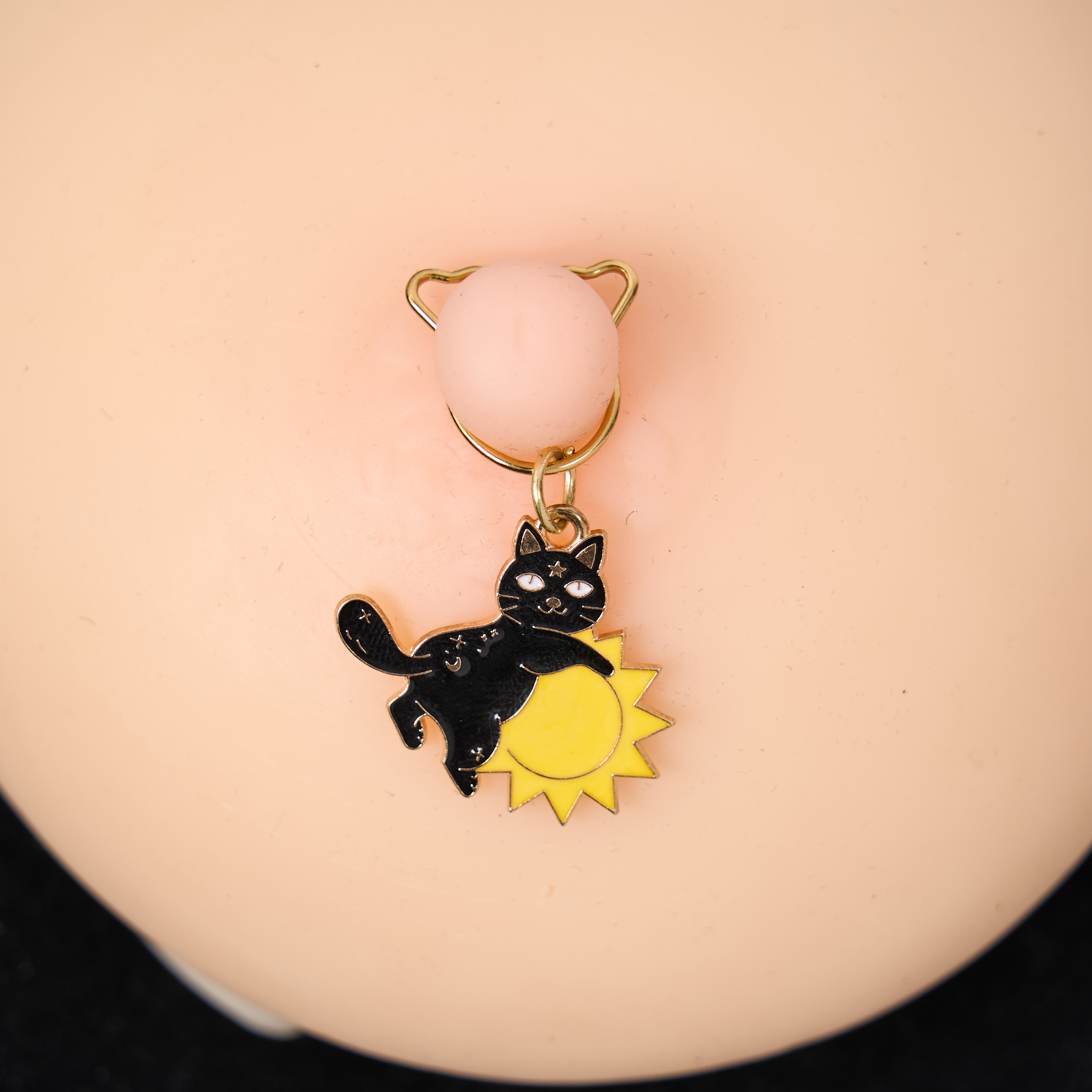 Black Cat Sun Nipple Clamp Adjustable Lingerie Accessories - image 1