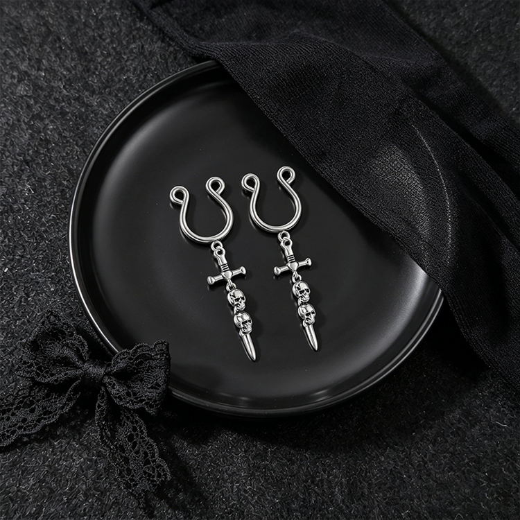 Skull Sword Adjustable Nipple Clamp SM Accessories - image 1