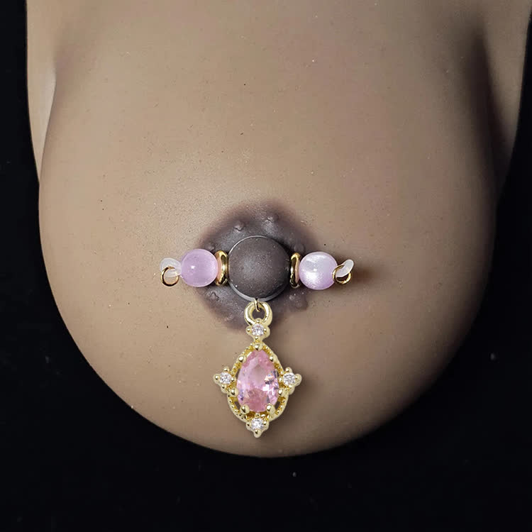 Teardrop Crystal Adjustable Nipple Clamp SM Accessories - image 2