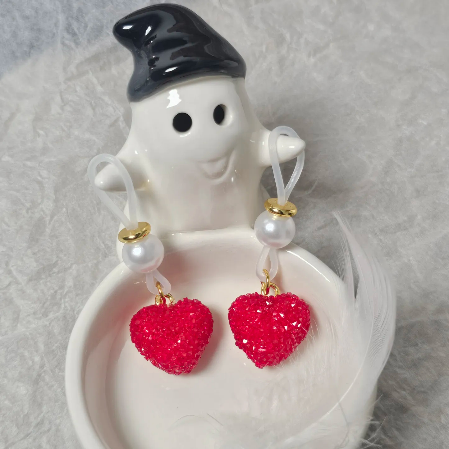 Red Heart Nipple Clamp Adjustable Lingerie Accessories - image 4