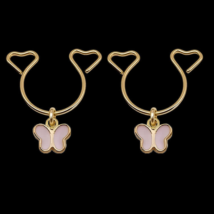 Pink Butterfly Adjustable Nipple Clamp SM Accessories - image 1