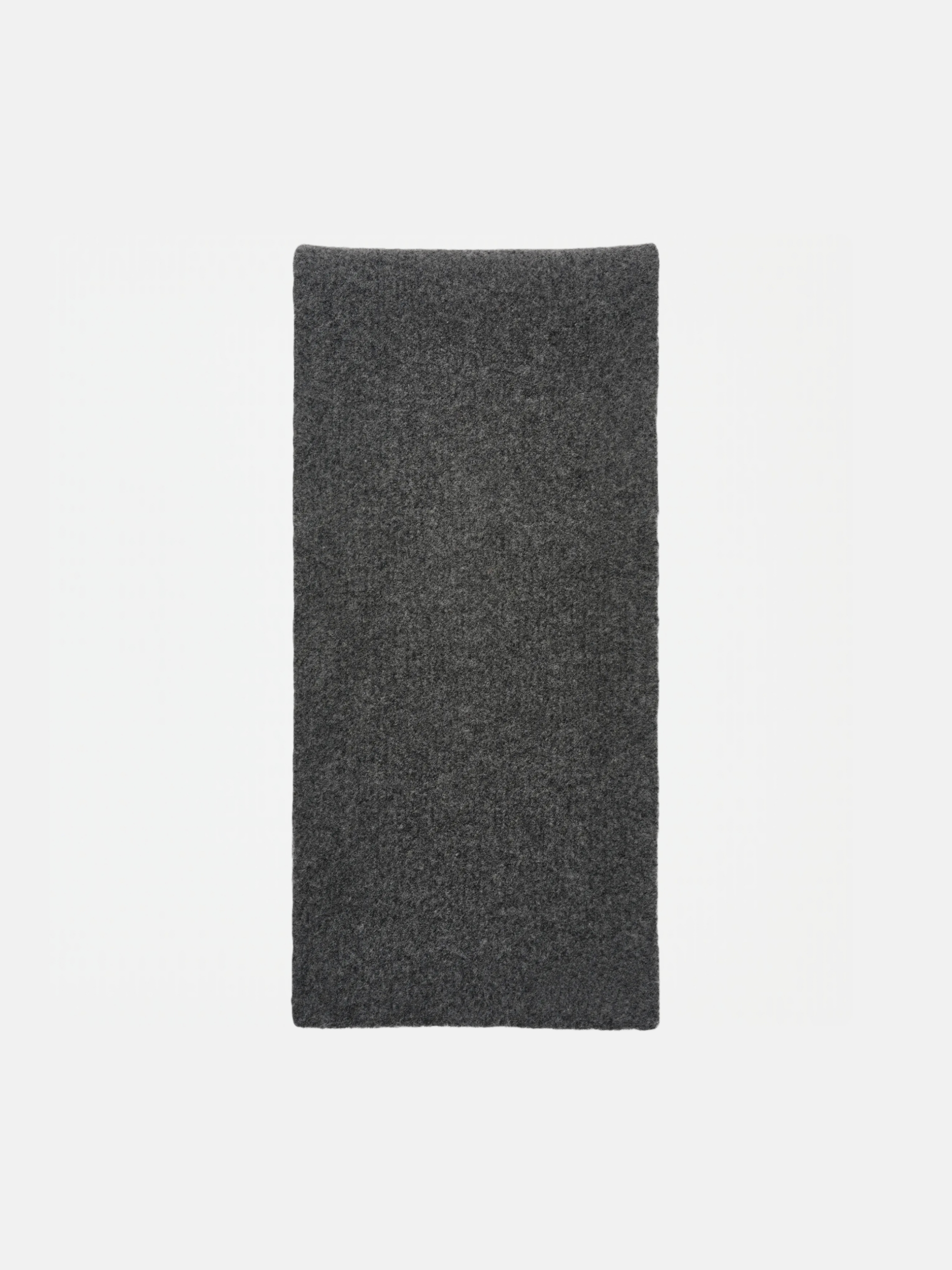 WOOL KNIT DUVET SCARF