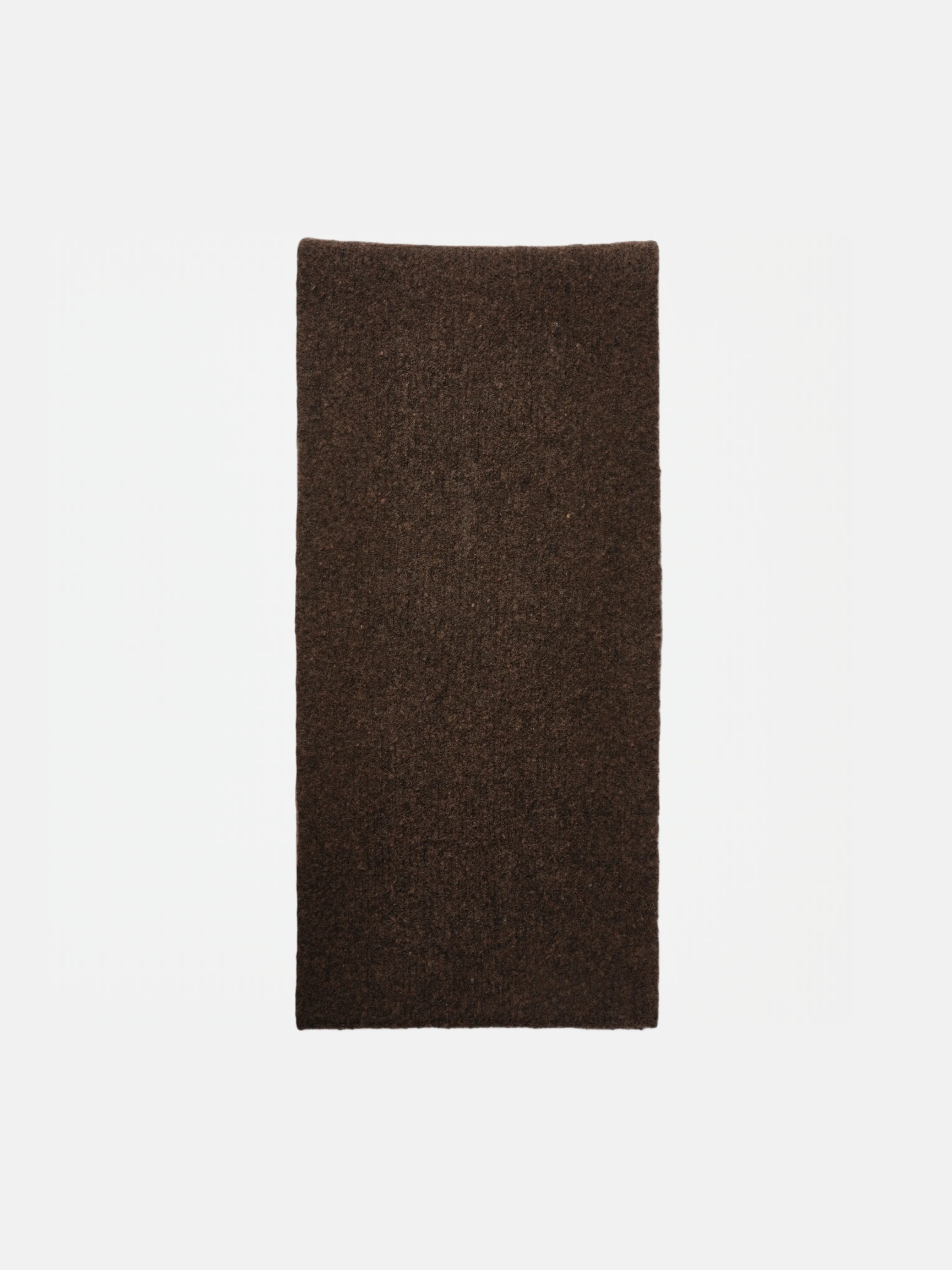 WOOL KNIT DUVET SCARF