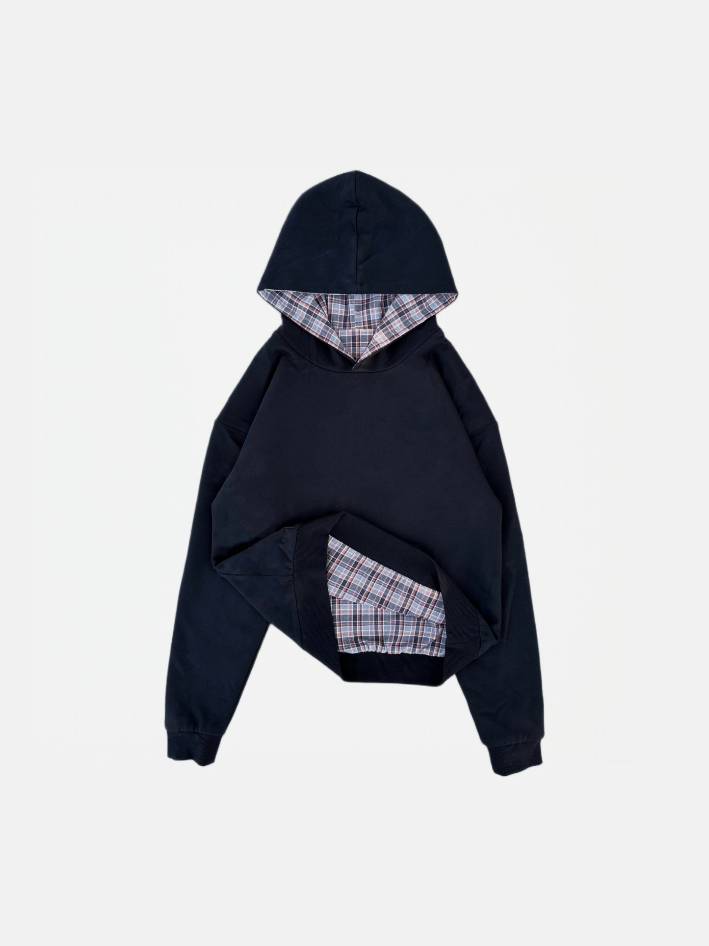 REVERSIBLE PLAID HOODIE