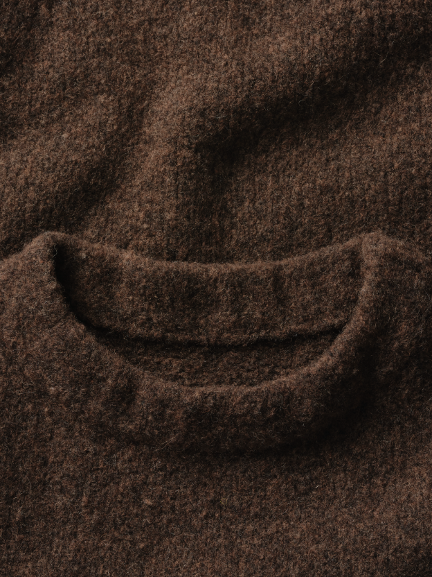 WOOL KNIT CREWNECK