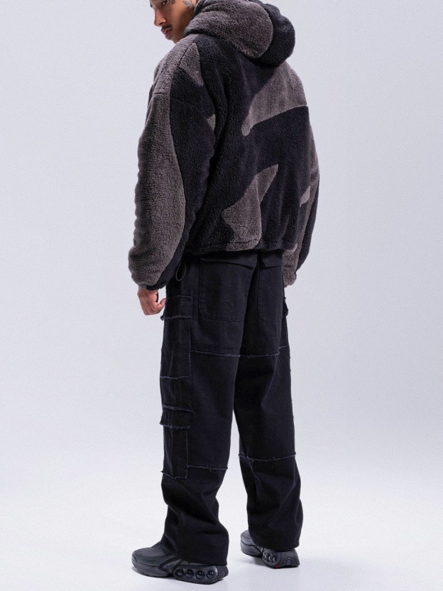 FLUFFY SHERPA JACKET