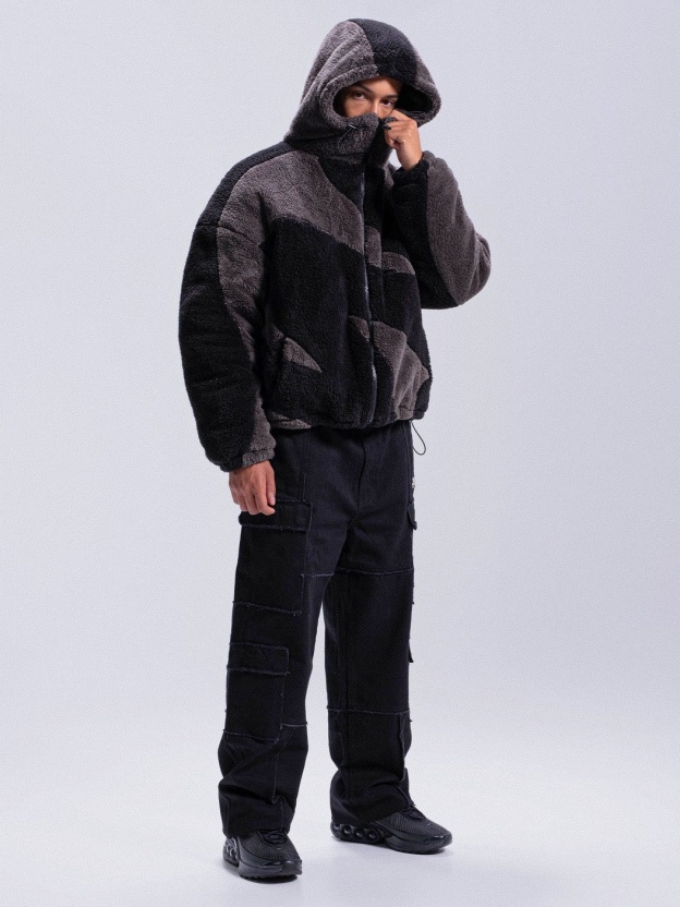 FLUFFY SHERPA JACKET