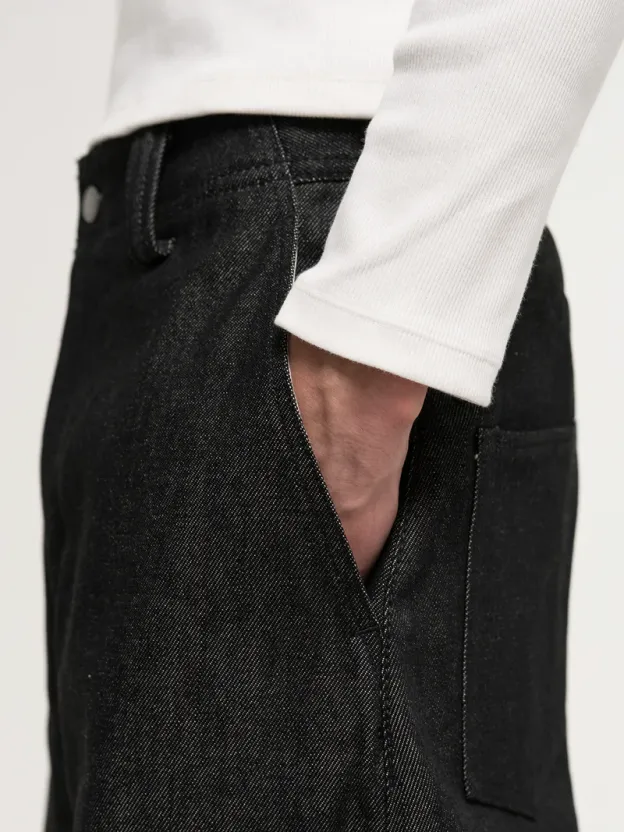 JAPANESE SELVEDGE  CURVED-LEGS JEANS