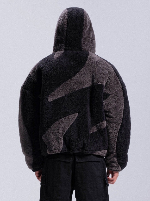 FLUFFY SHERPA JACKET