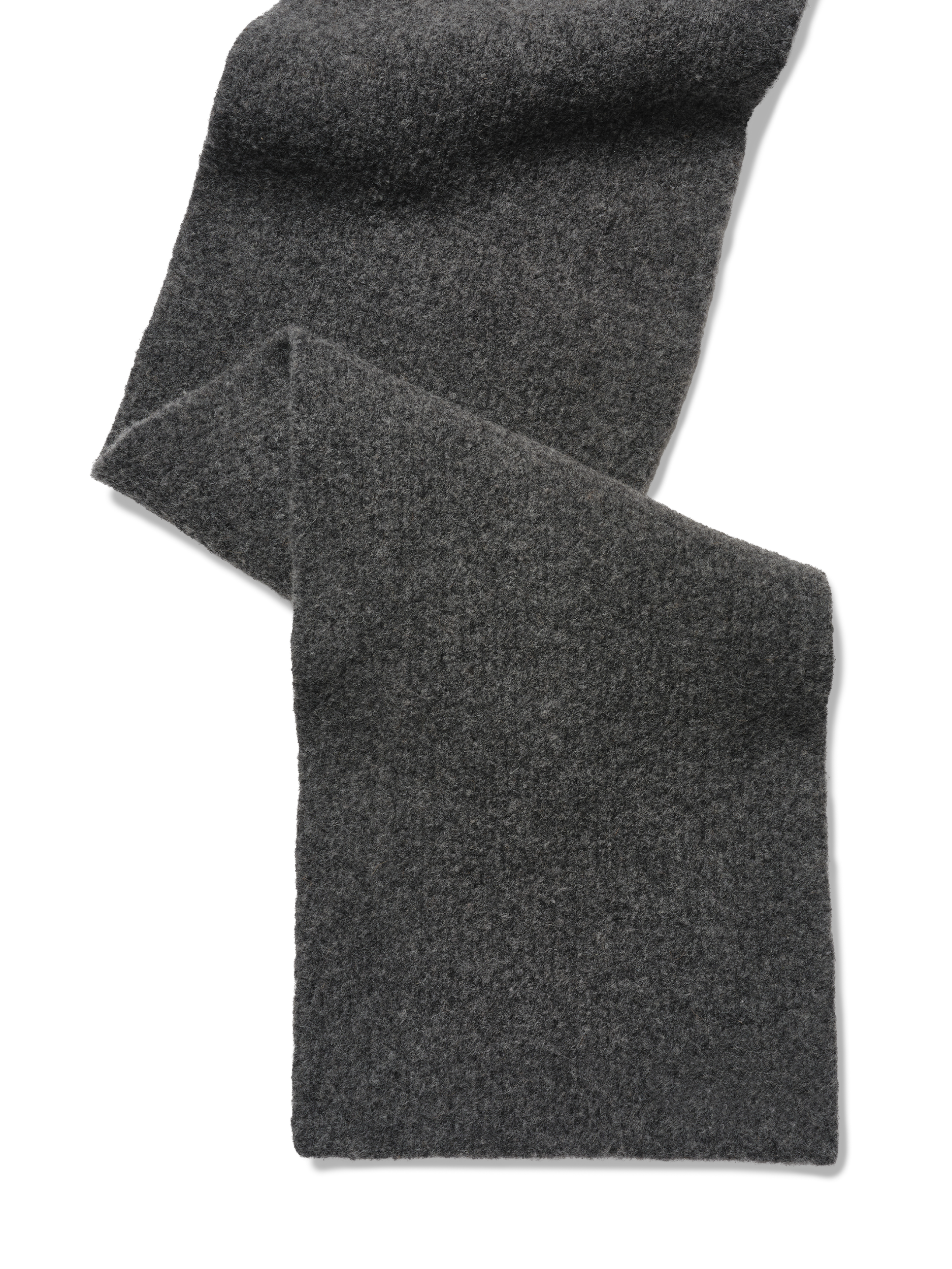 WOOL KNIT DUVET SCARF