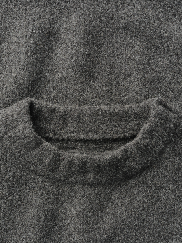 WOOL KNIT CREWNECK
