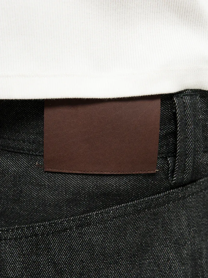 JAPANESE SELVEDGE  CURVED-LEGS JEANS