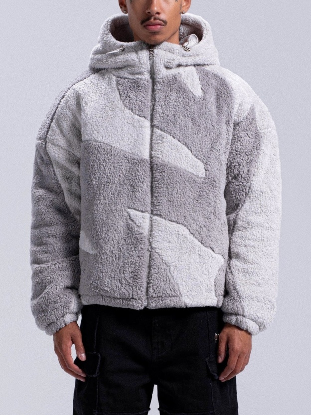 FLUFFY SHERPA JACKET