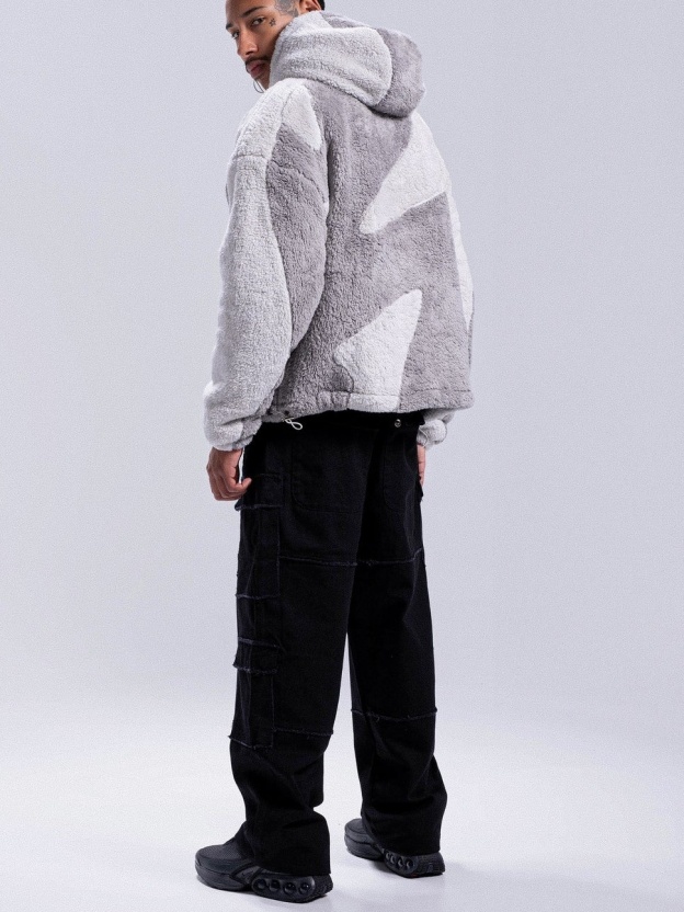 FLUFFY SHERPA JACKET