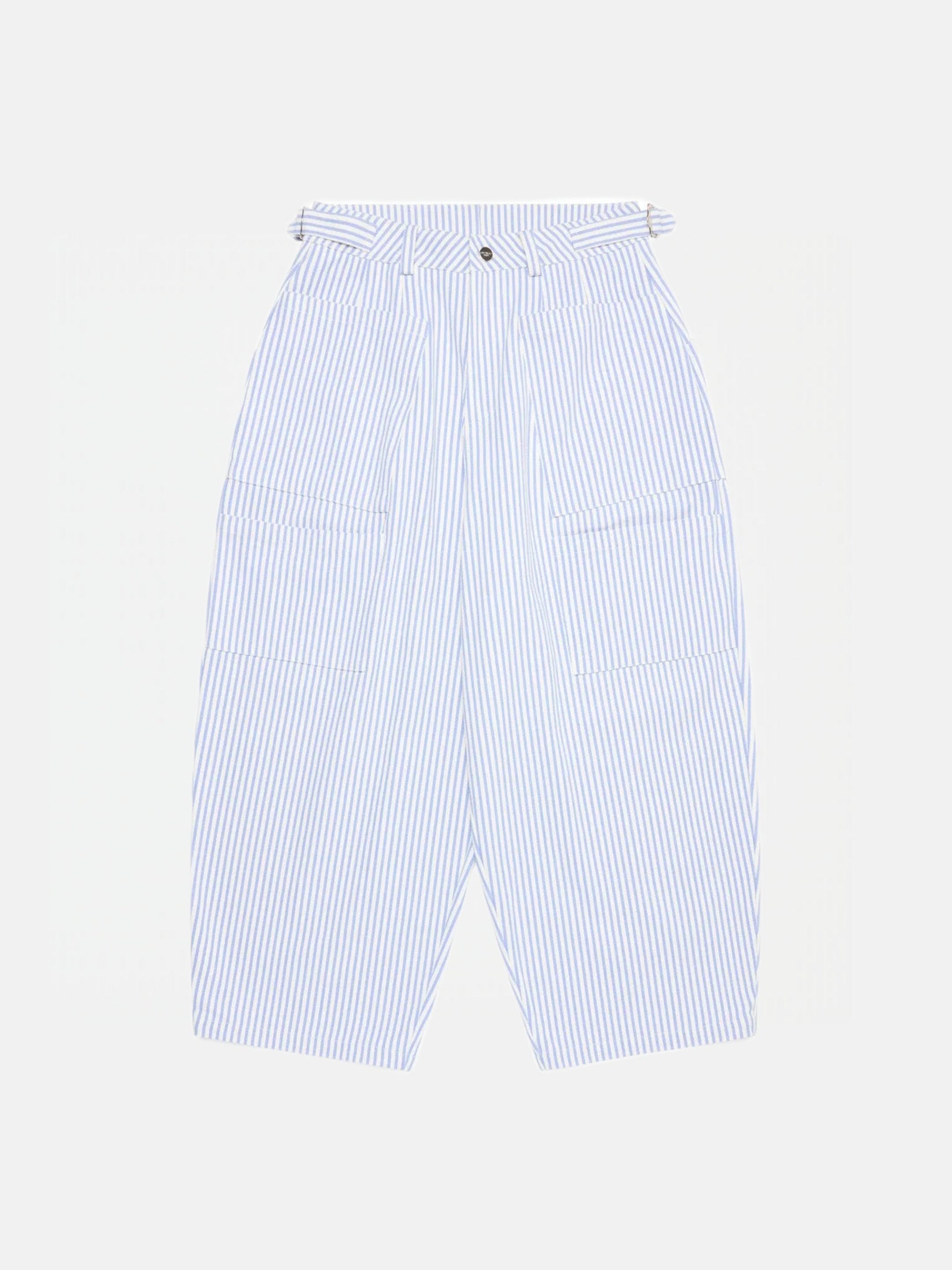 CANVAS BALLOON PINSTRIPE PANTS