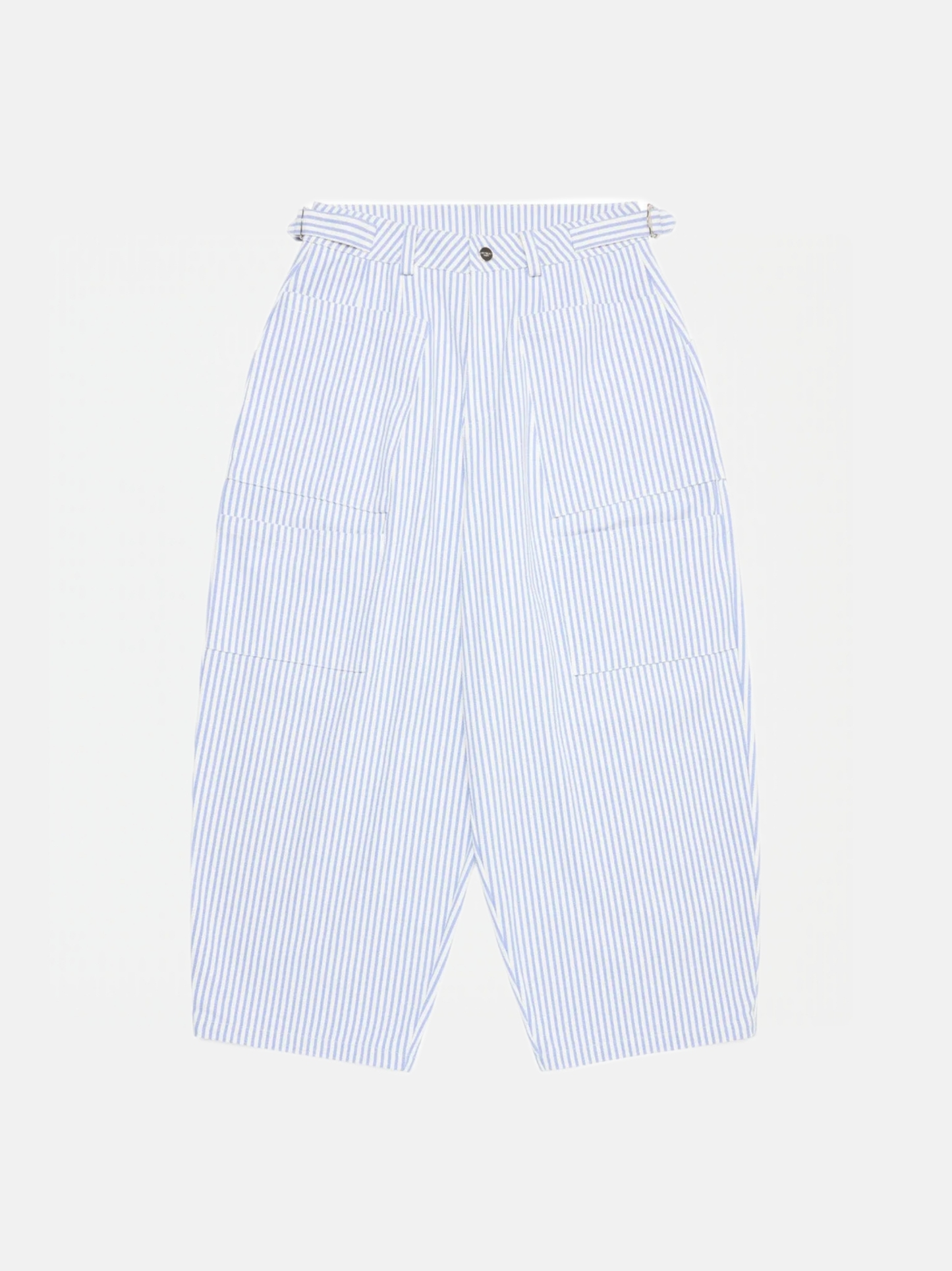 CANVAS BALLOON PINSTRIPE PANTS