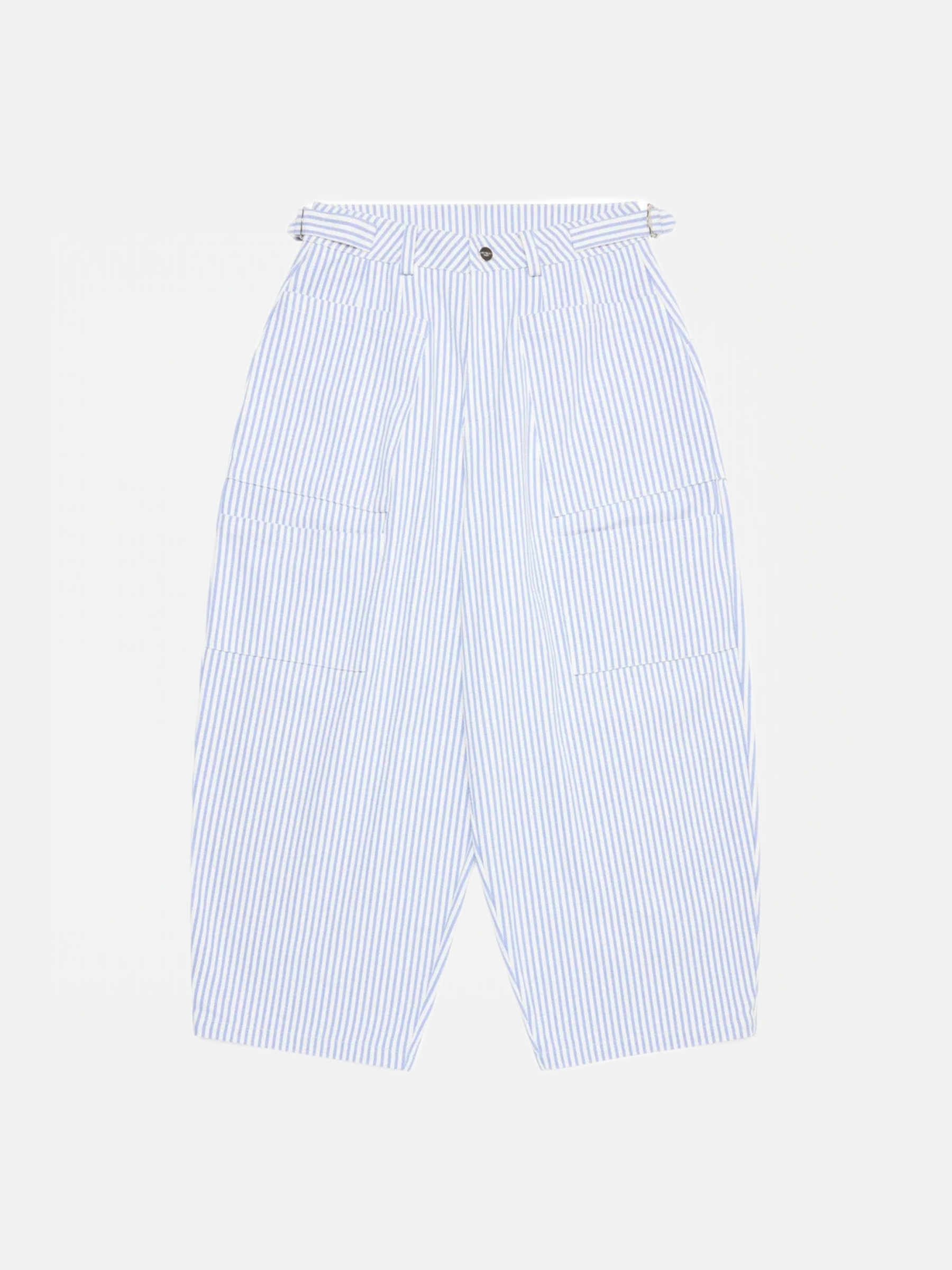 CANVAS BALLOON PINSTRIPE PANTS