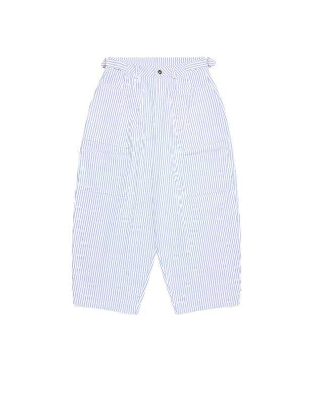 CANVAS BALLOON PINSTRIPE PANTS