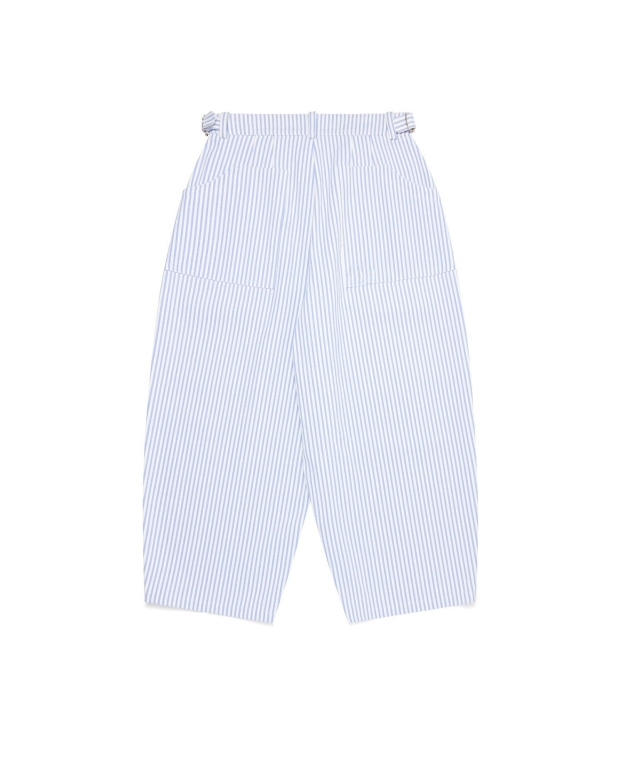 CANVAS BALLOON PINSTRIPE PANTS