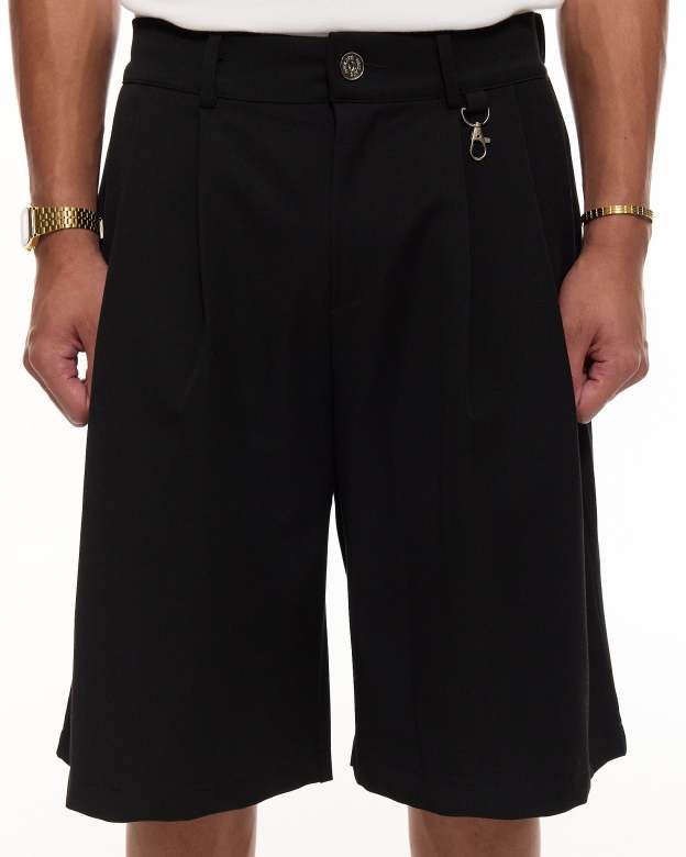 DUALSTASH PLEATED UTILITY SHORTS