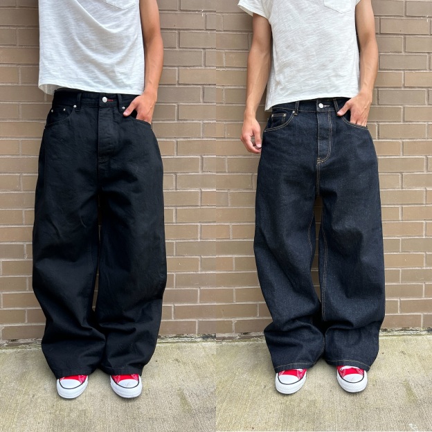 MULTI-POCKET BAGGY JEANS