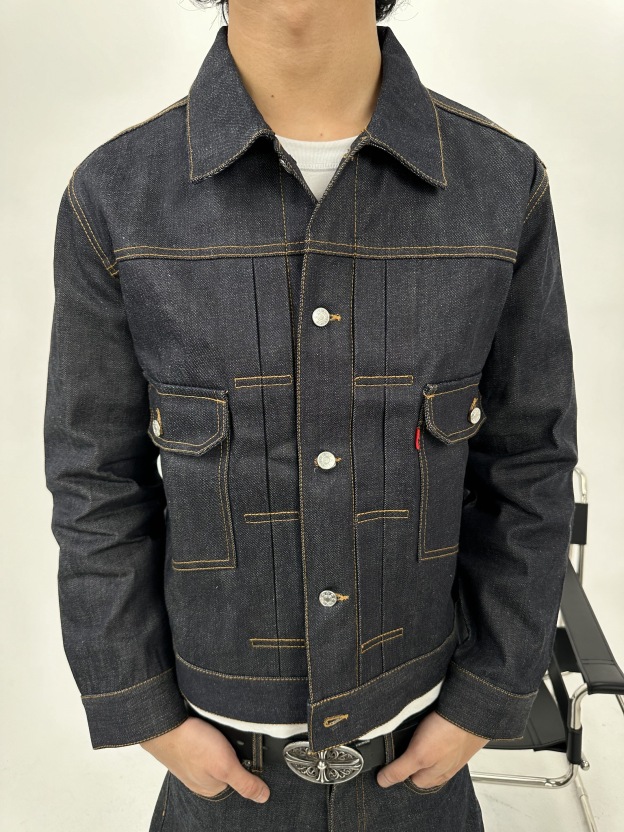DARK INDIGO DENIM JACKET