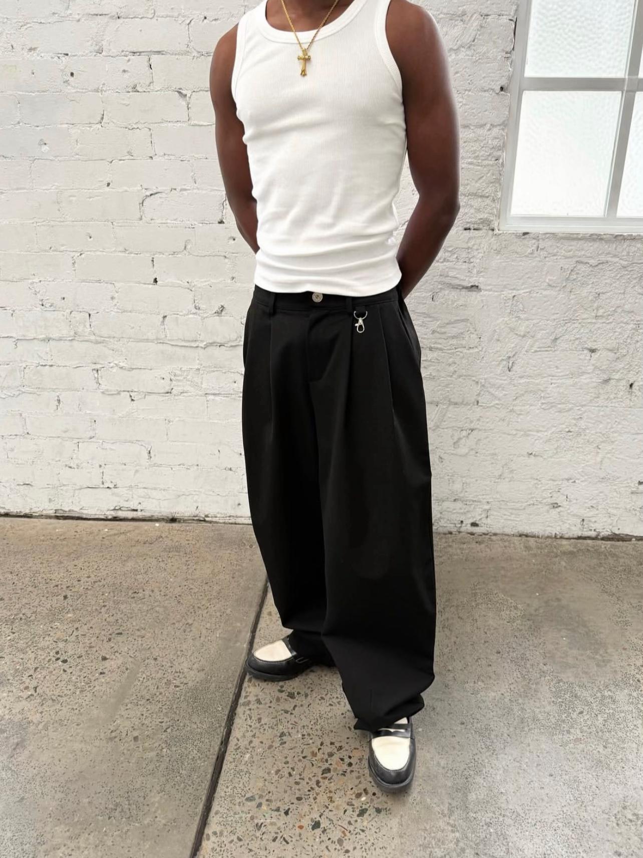 DUALSTASH PLEATED UTILITY PANTS