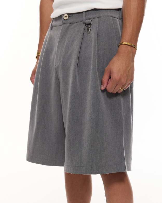 DUALSTASH PLEATED UTILITY SHORTS