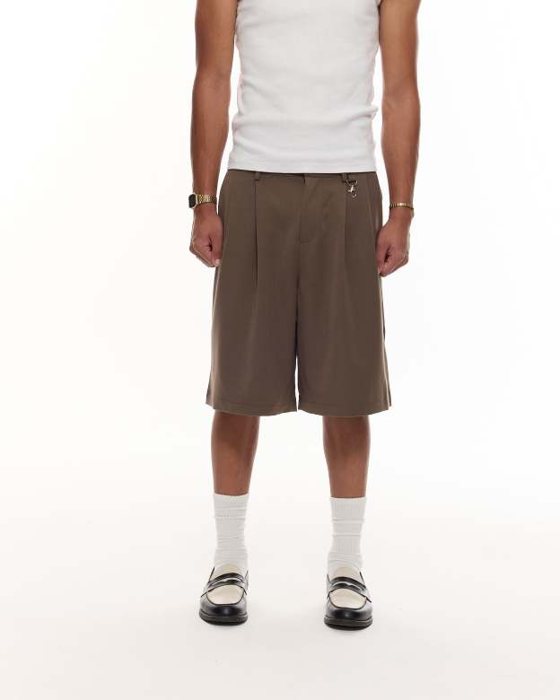 DUALSTASH PLEATED UTILITY SHORTS