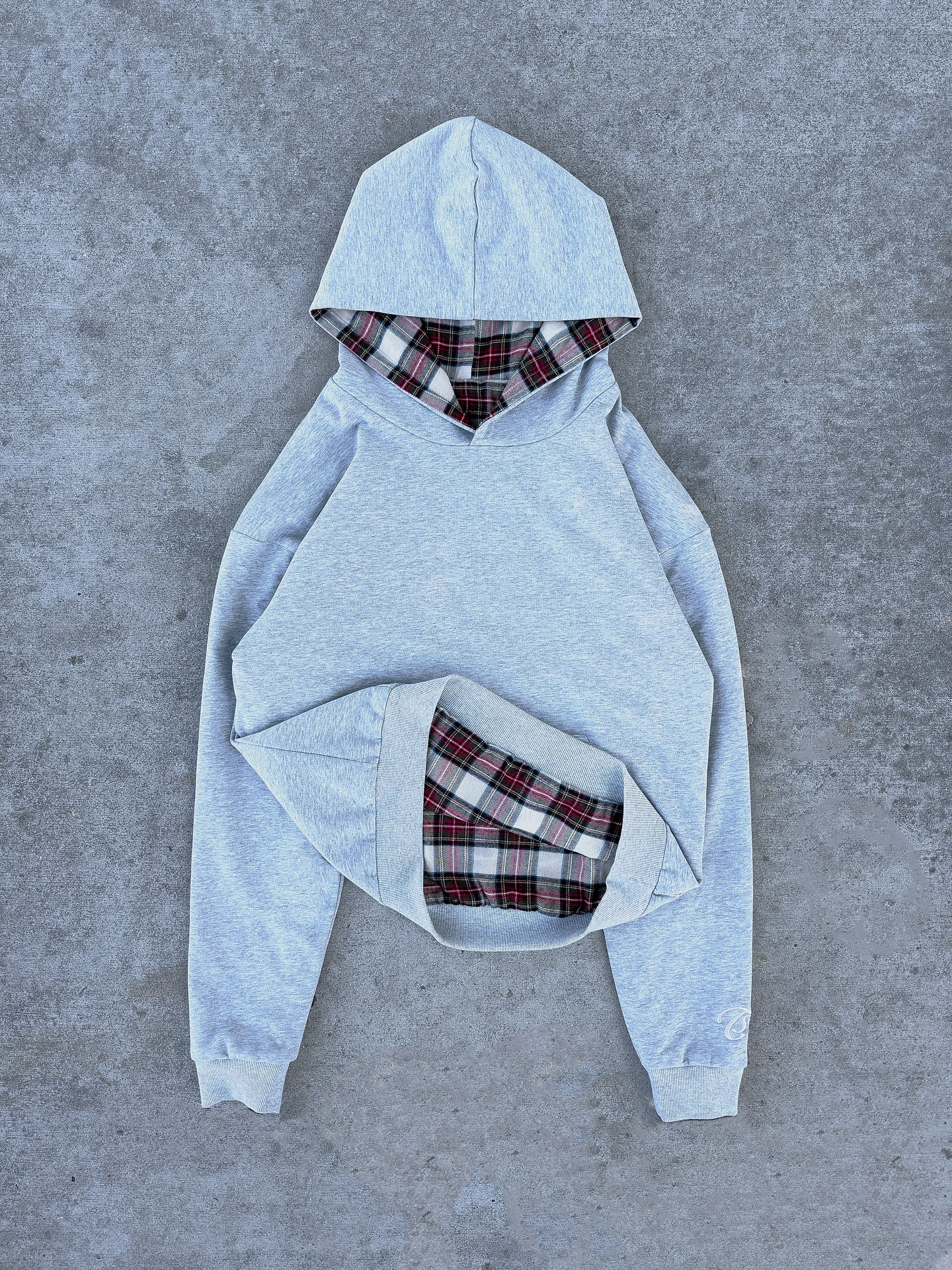 REVERSIBLE PLAID HOODIE