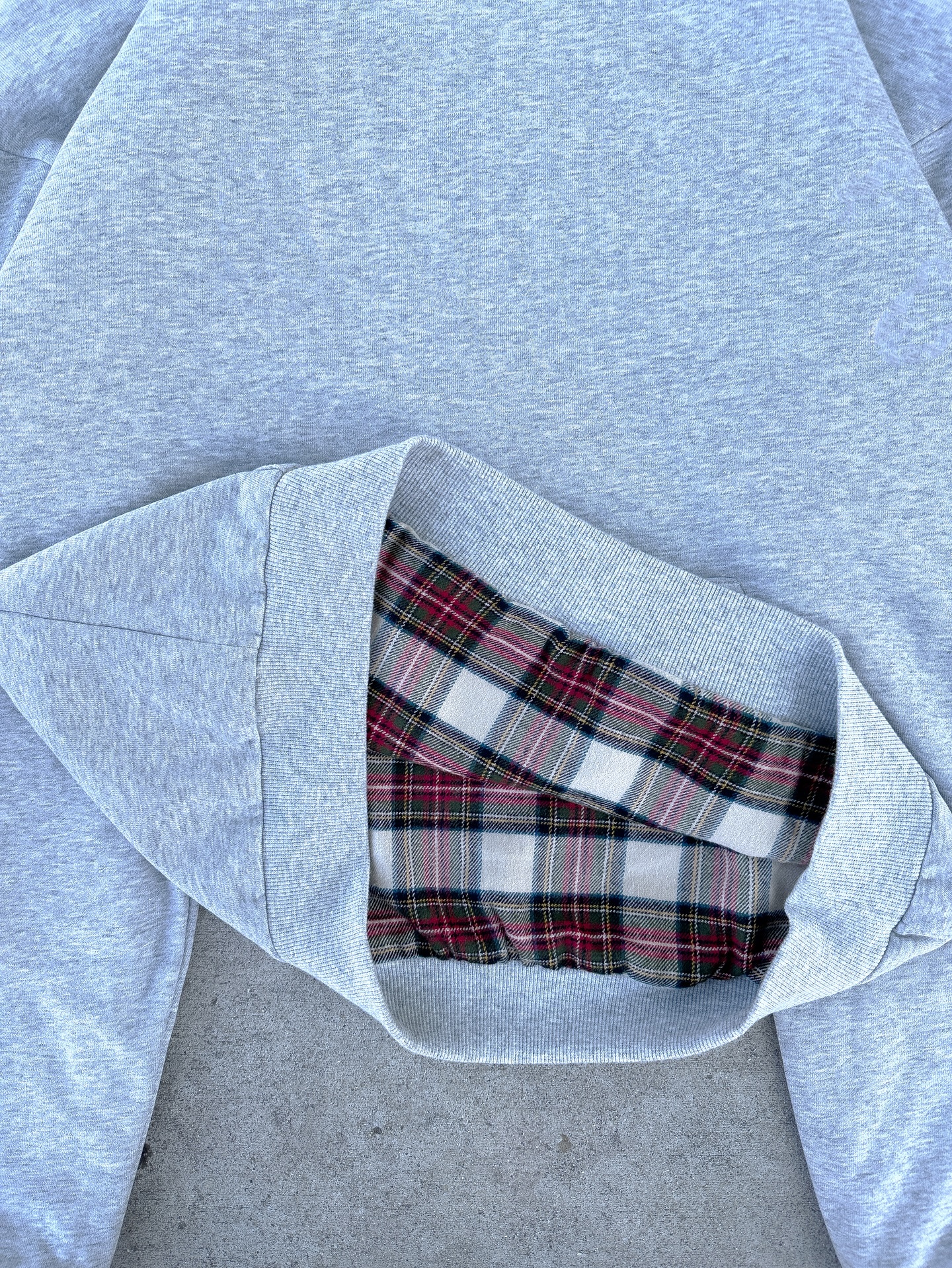 REVERSIBLE PLAID HOODIE