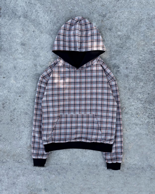 REVERSIBLE PLAID HOODIE