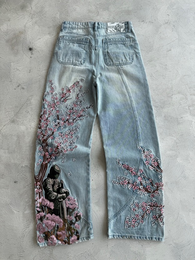 "LIFE IN BLOOM" JEANS