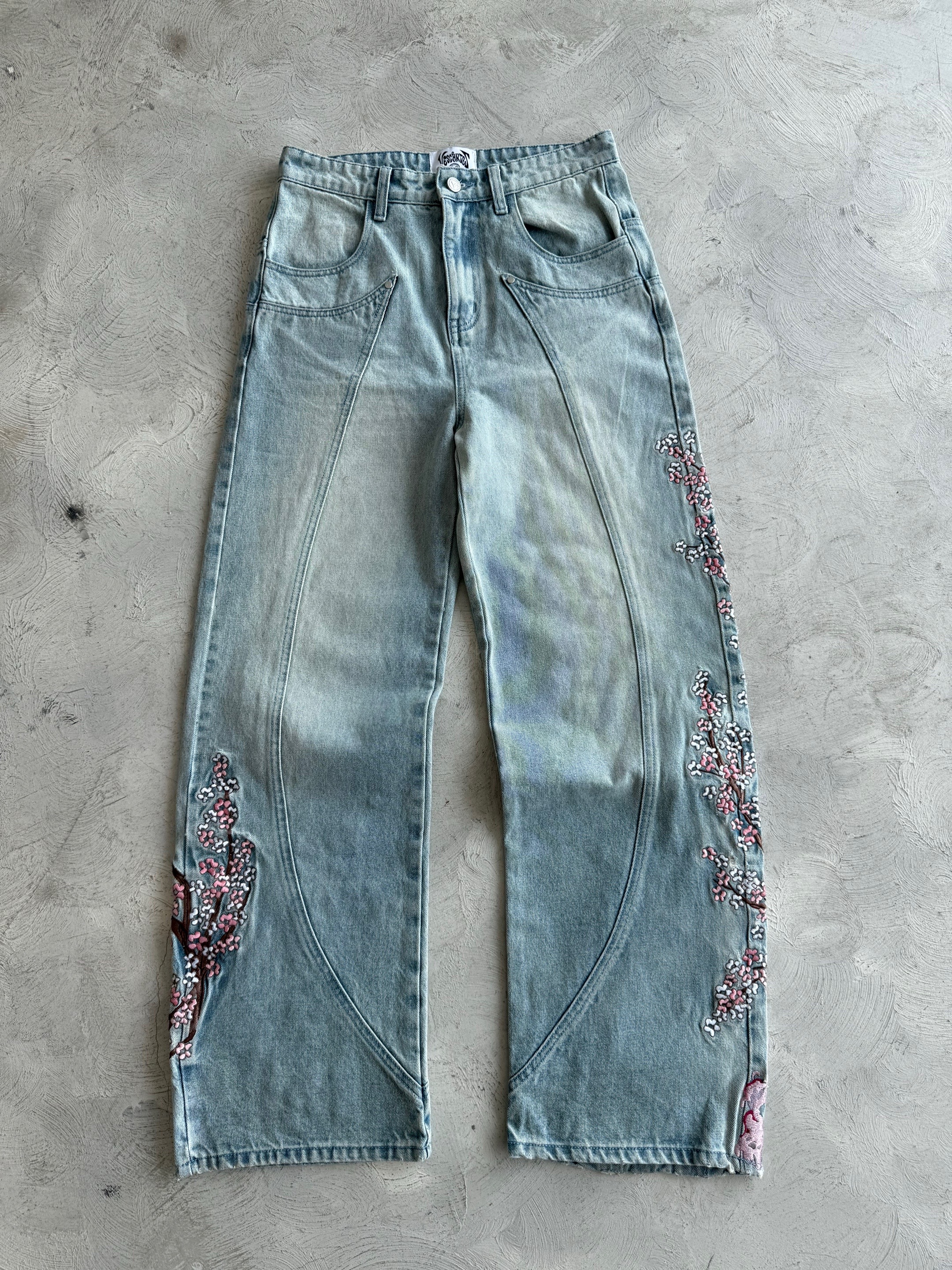 "LIFE IN BLOOM" JEANS