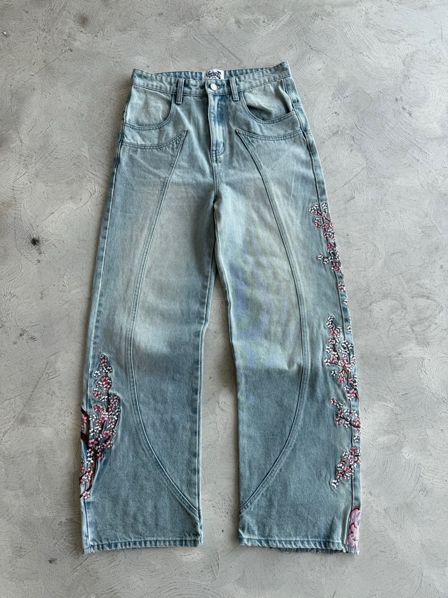 "LIFE IN BLOOM" JEANS