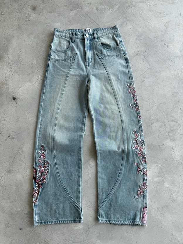 "LIFE IN BLOOM" JEANS