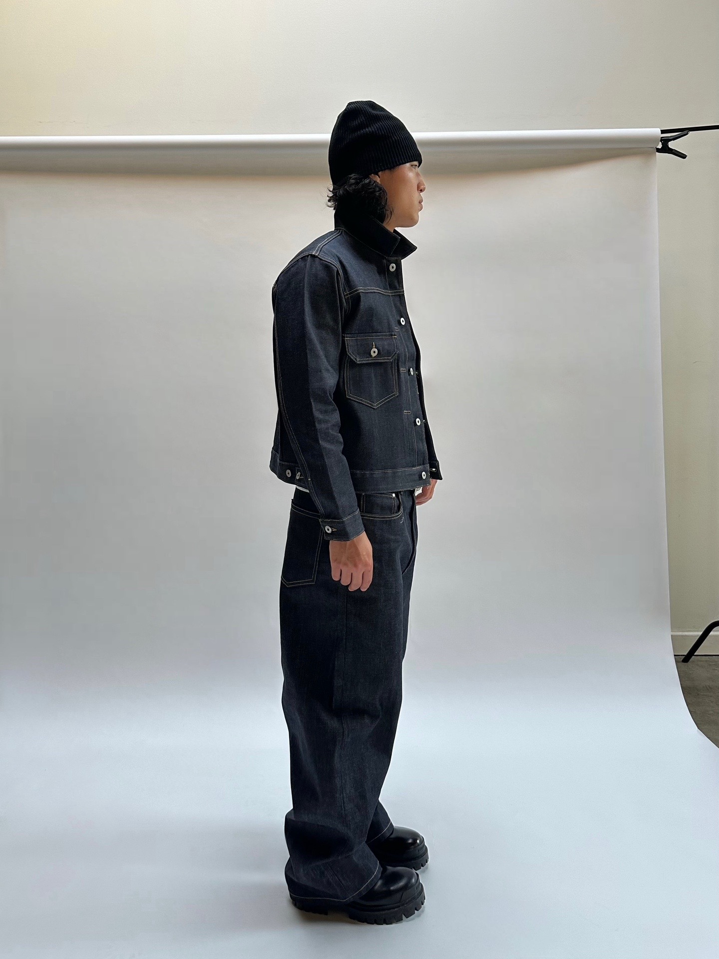 DARK INDIGO DENIM JACKET