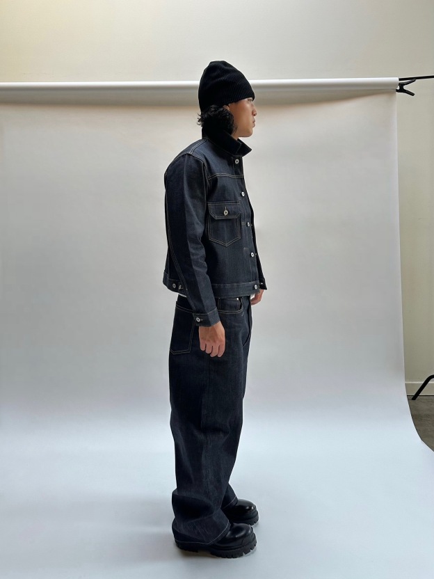 DARK INDIGO DENIM JACKET