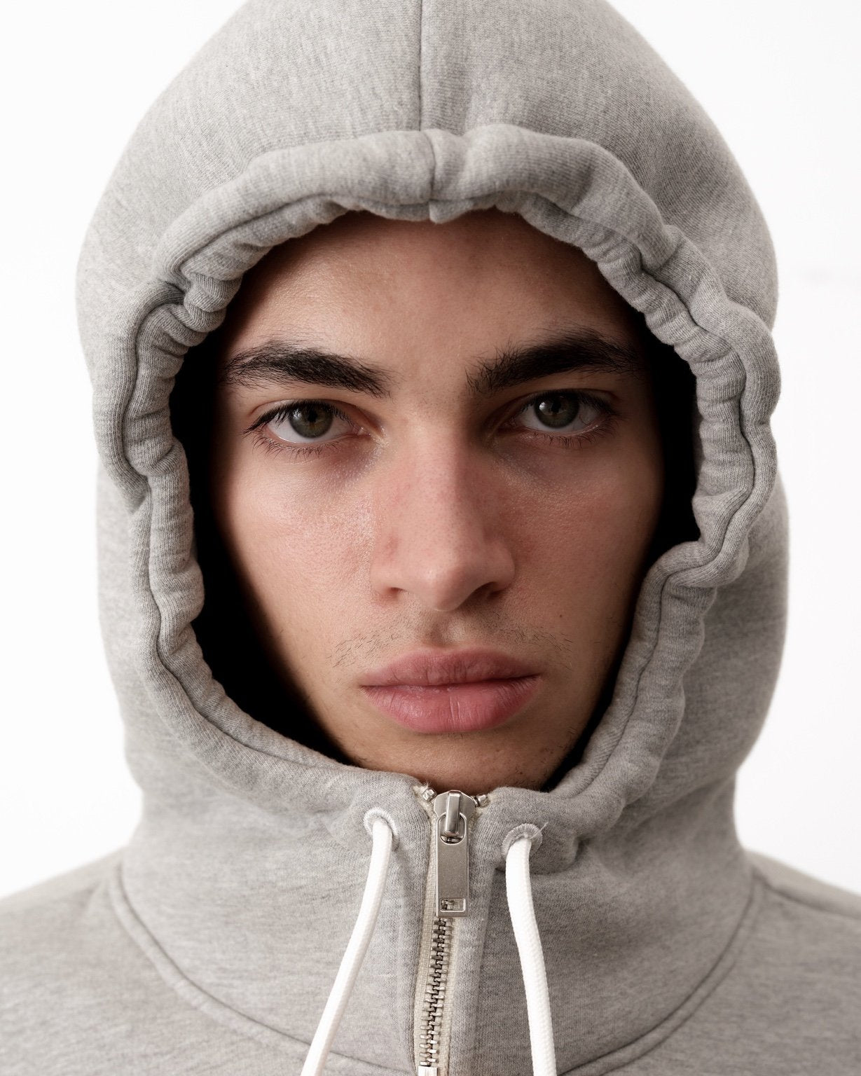 COZY TECH ZIP NECK HOODIE