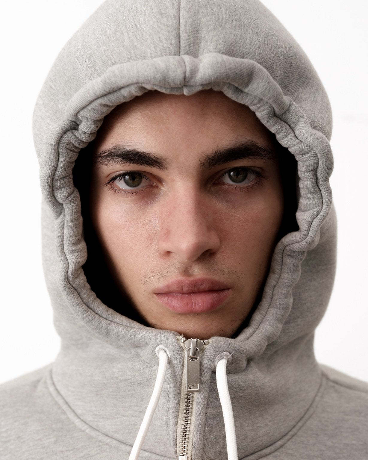 COZY TECH ZIP NECK HOODIE