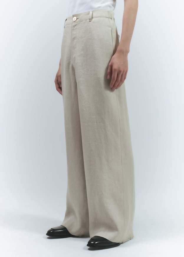 EDO LINEN PANTS | NATURAL