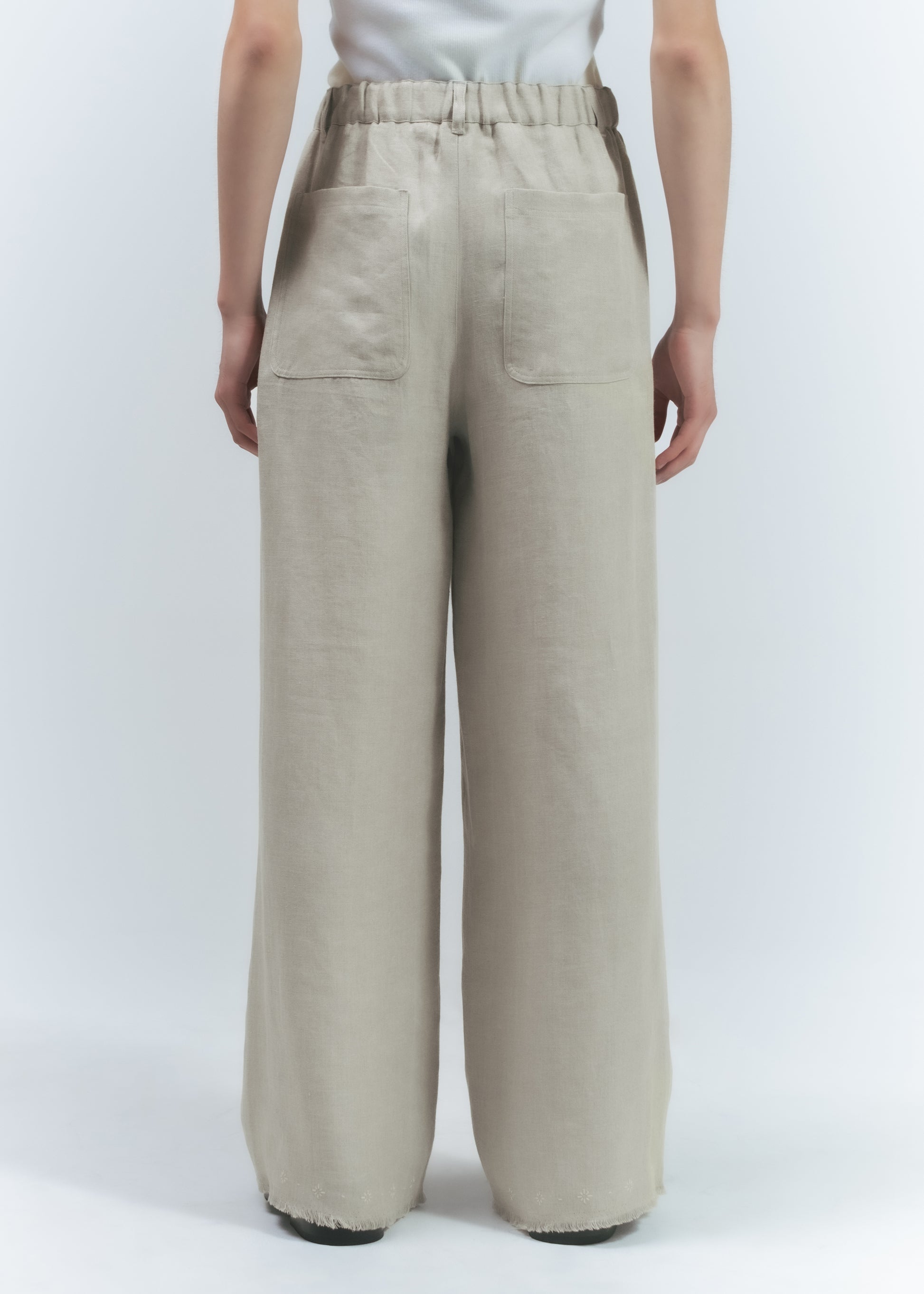 EDO LINEN PANTS | NATURAL
