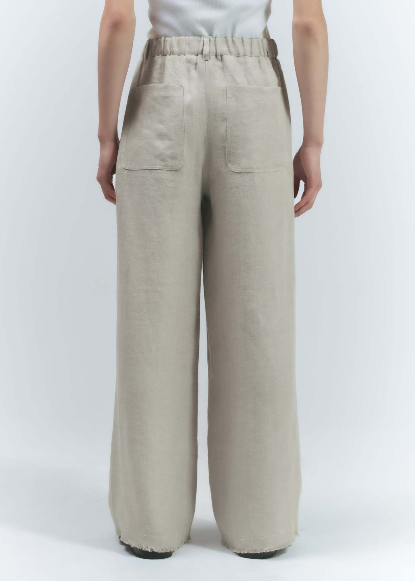 EDO LINEN PANTS | NATURAL