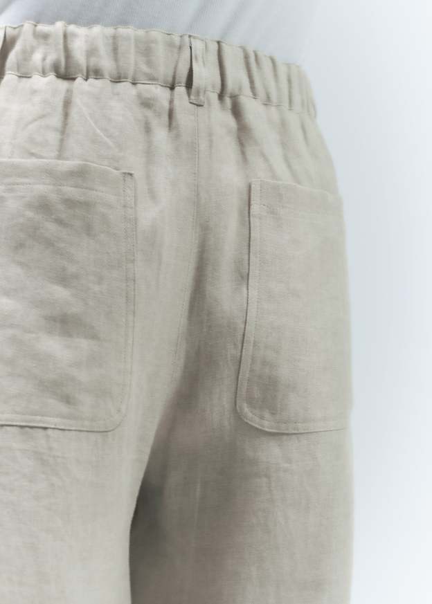 EDO LINEN PANTS | NATURAL