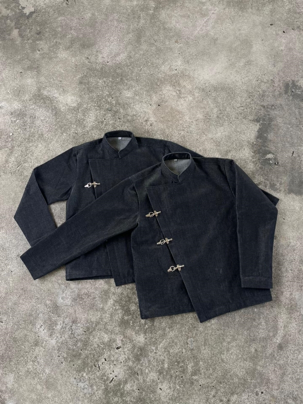 13.5OZ FIREMAN CLASP DENIM JACKET